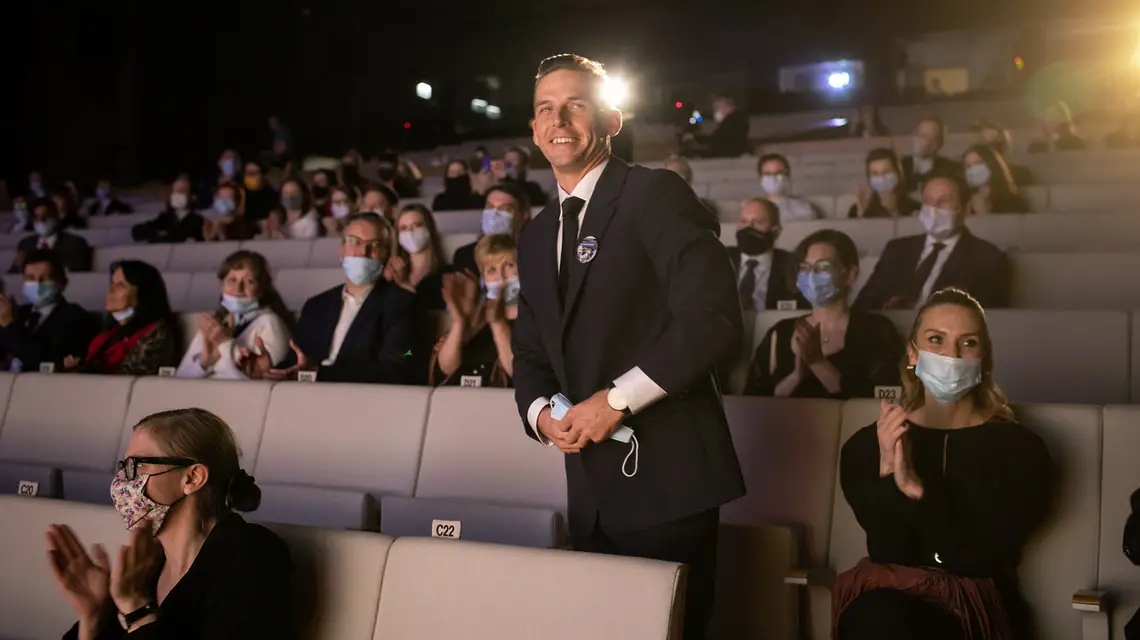 Dariusz Popiela, laureat Nagrody Polin 2021 // Fot. Maciej Jaźwiecki / Materiały prasowe Polin