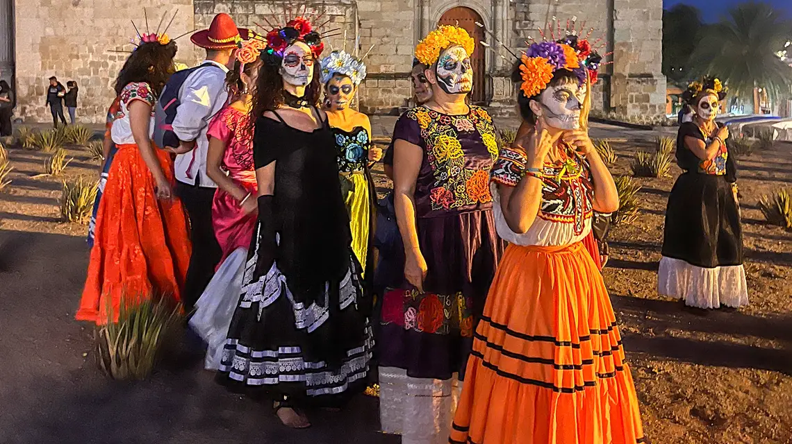 Święto zmarłych w Oaxaca de Juárez, 2023 r. // Fot. Honorata Zapaśnik