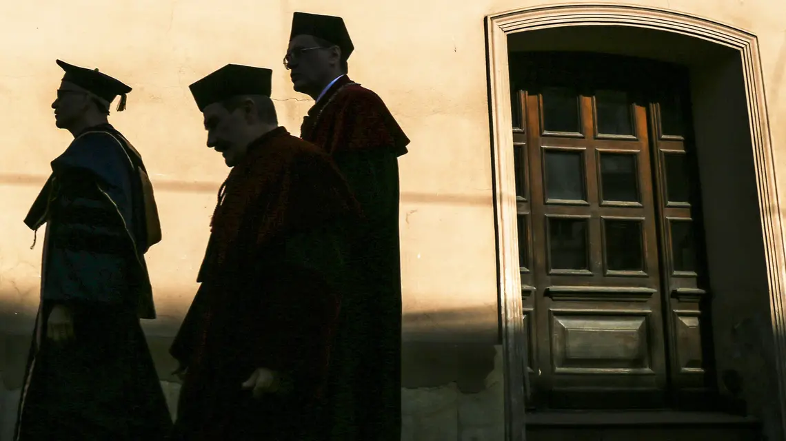 Inauguracja roku akademickiego na Uniwersytecie Jagiellońskim, Kraków, październik 2016 r. // Fot. Beata Zawrzel / Reporter