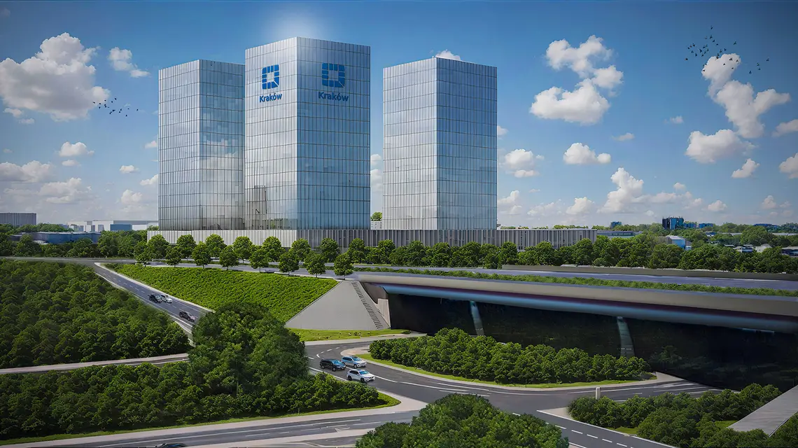 Brama Krakowa - wizualizacja // Materiały prasowe partnera