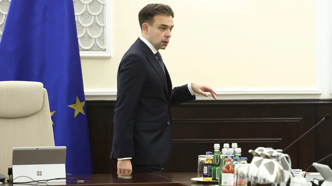 Minister finansów Andrzej Domański na posiedzeniu Rady Ministrów, Warszawa, 22 października 2024 r. // Fot. Tomasz Jastrzębowski / REPORTER