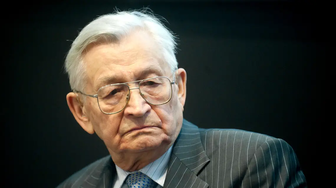 Leszek Moczulski, 2012 r. // Fot. Tomasz Urbanek / East News