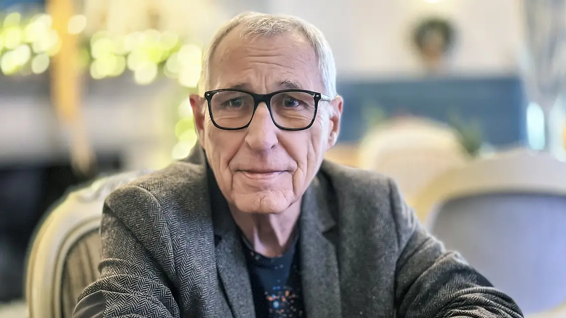 Leszek Szaruga, grudzień 2023 r. // Fot. Mikołaj Grynberg