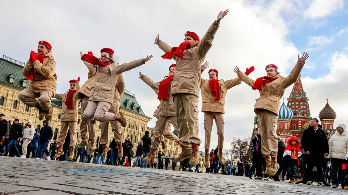Plac Czerwony w Moskwie, 9 listopada 2024 r. // Fot. Maria Semenova Maria / SIPA / East News