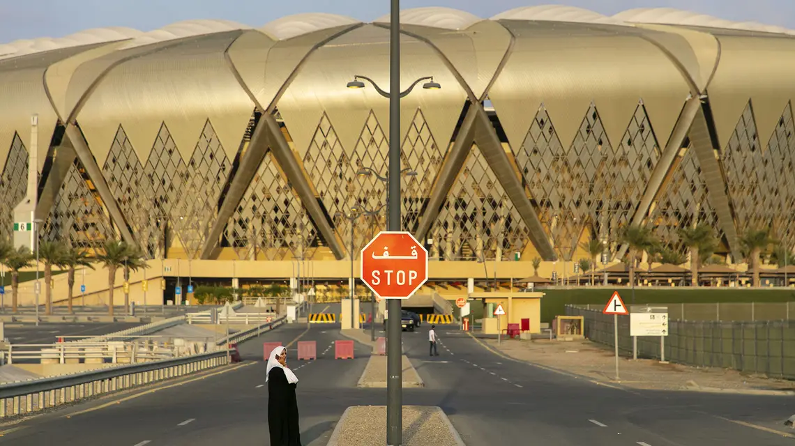 King Abdullah Sports City Stadium w Dżuddzie // Fot. John May / Polaris / East News