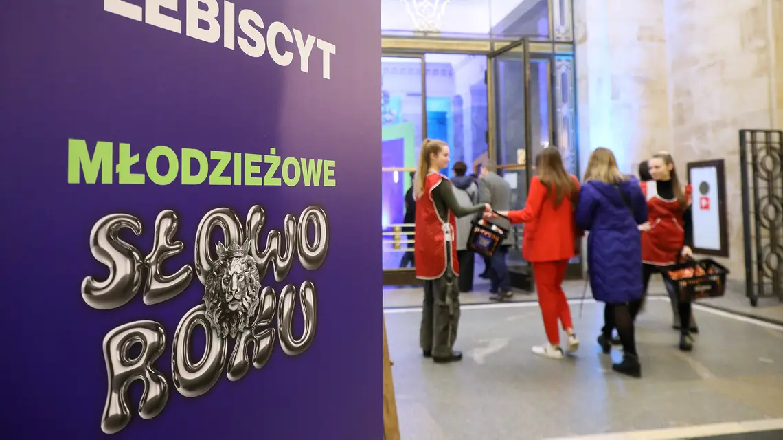 Finałowa Gala Plebiscytu Młodzieżowe Słowo Roku 2024, Warszawa, 10 grudnia 2024 r. // Fot. Dawid Wolski / East News