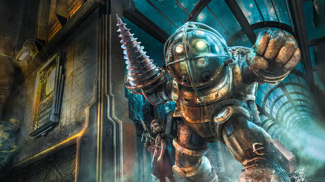 Kadr z gry "Bioshock", 2020 r. // Materiały prasowe Sony Playstation