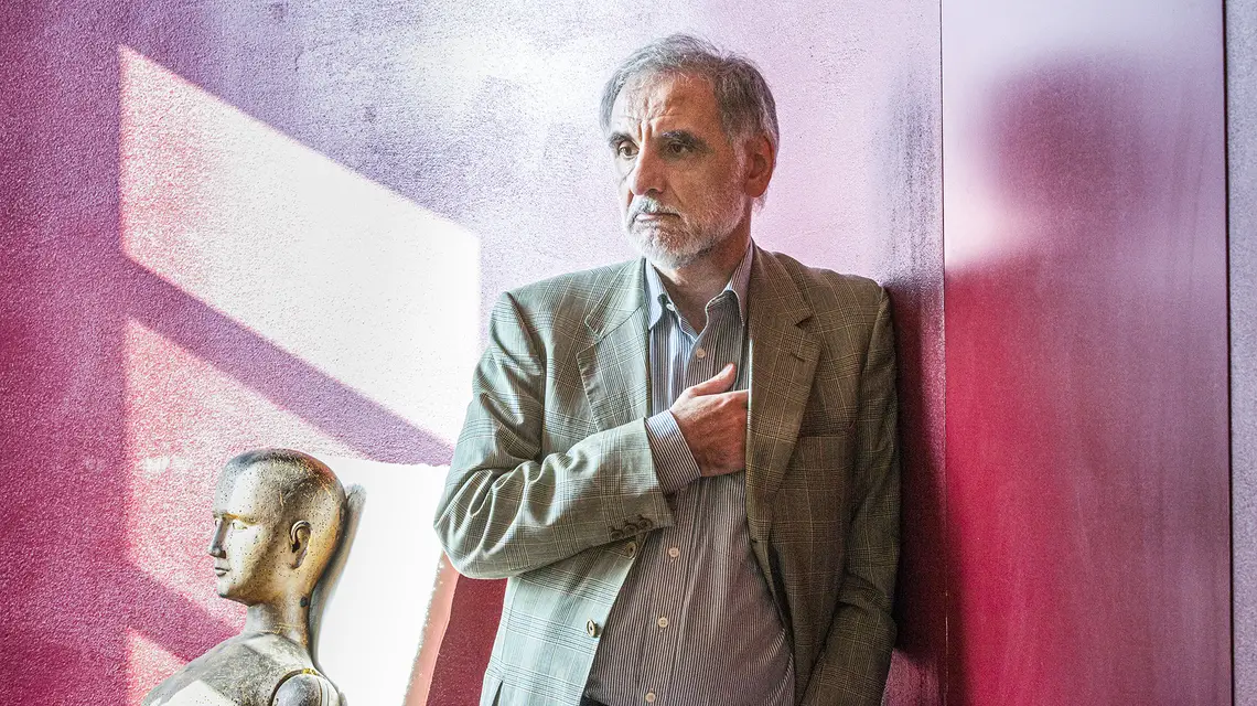 Michele Mari. Wenecja, październik 2018 r. // Fot. Leonardo Cendamo / Getty Images