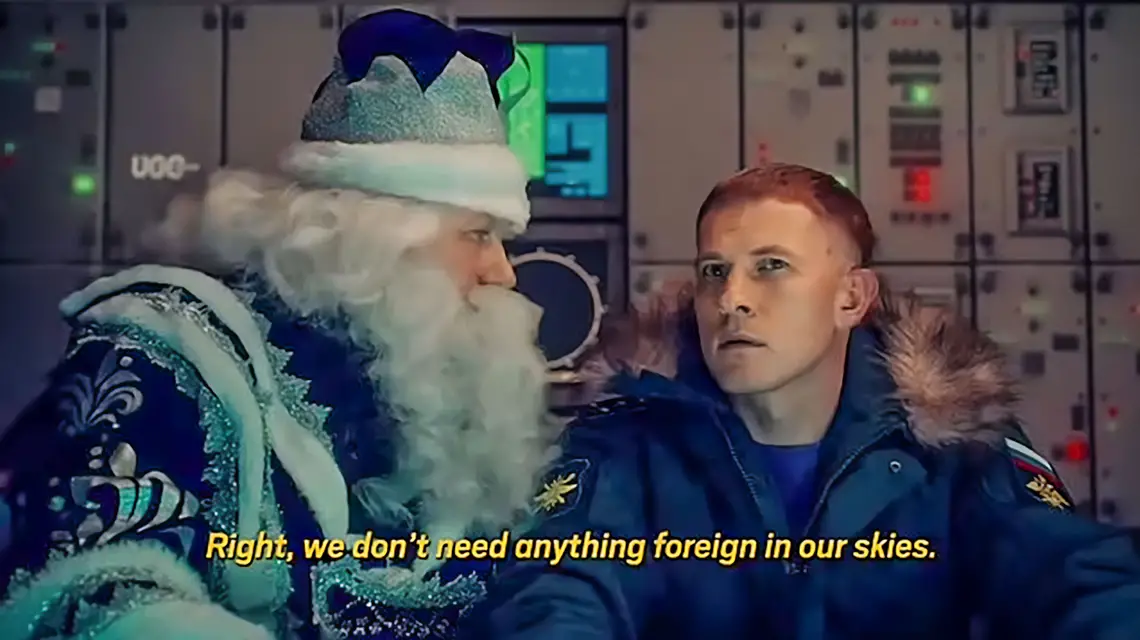 Kadr z rosyjskiej reklamy świątecznej // YouTube