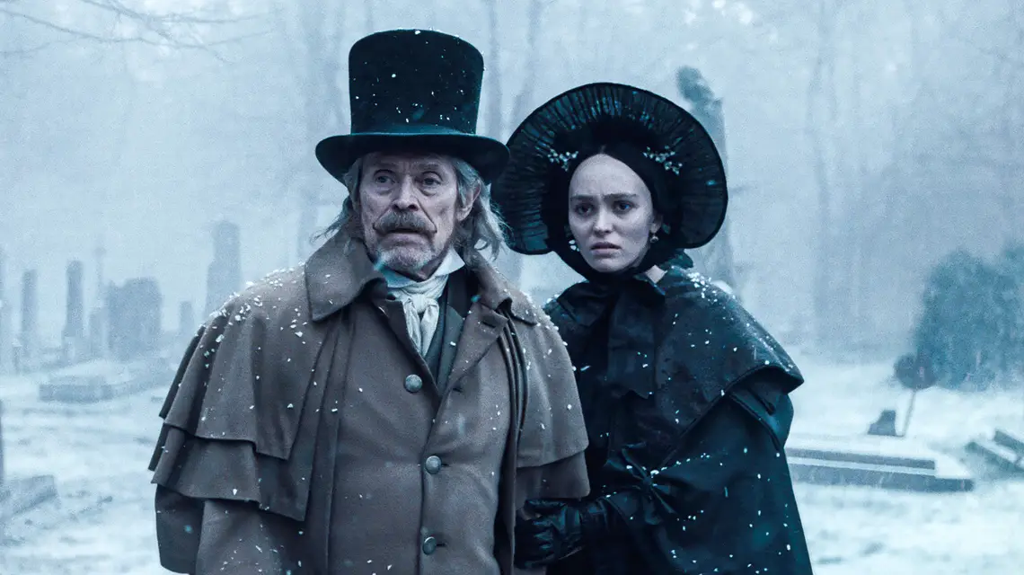 Willem Dafoe i Lily-Rose Depp w filmie "Nosferatu", reż. Robert Eggers, 2024 r. // Materiały prasowe Focus Features 