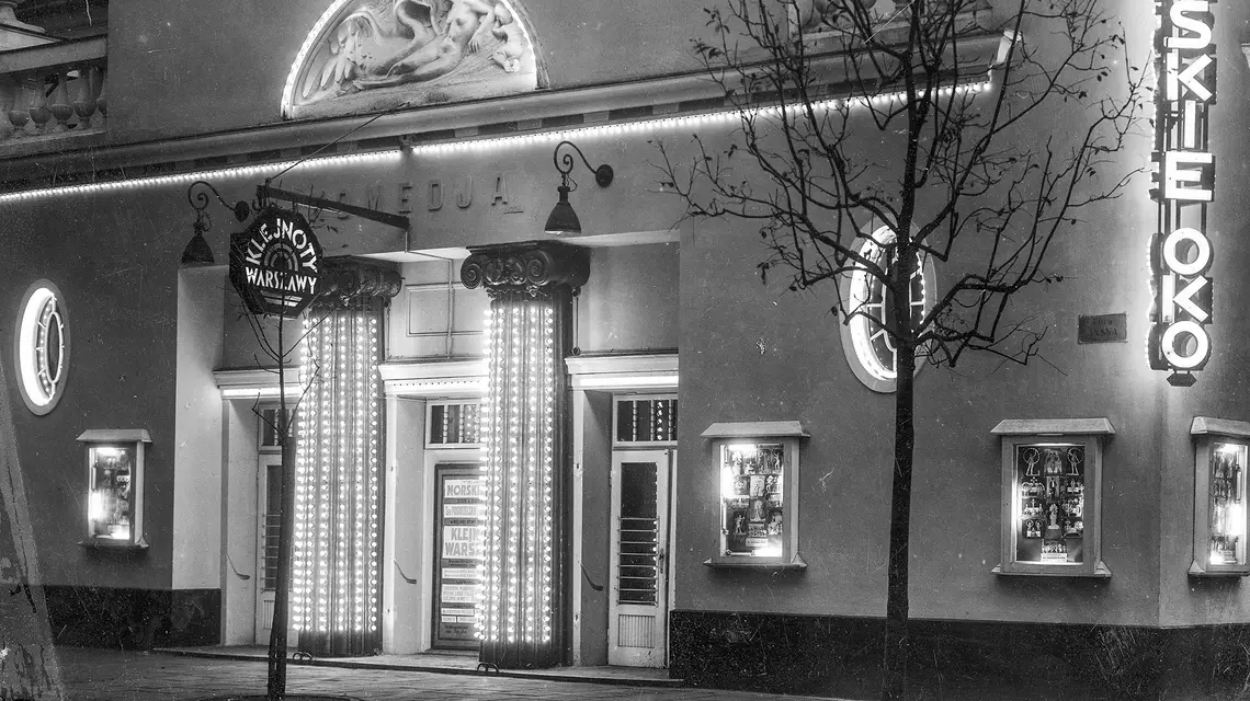 Teatr Morskie Oko w Warszawie, 1928 r. // Fot. Narodowe Archiwum Cyfrowe