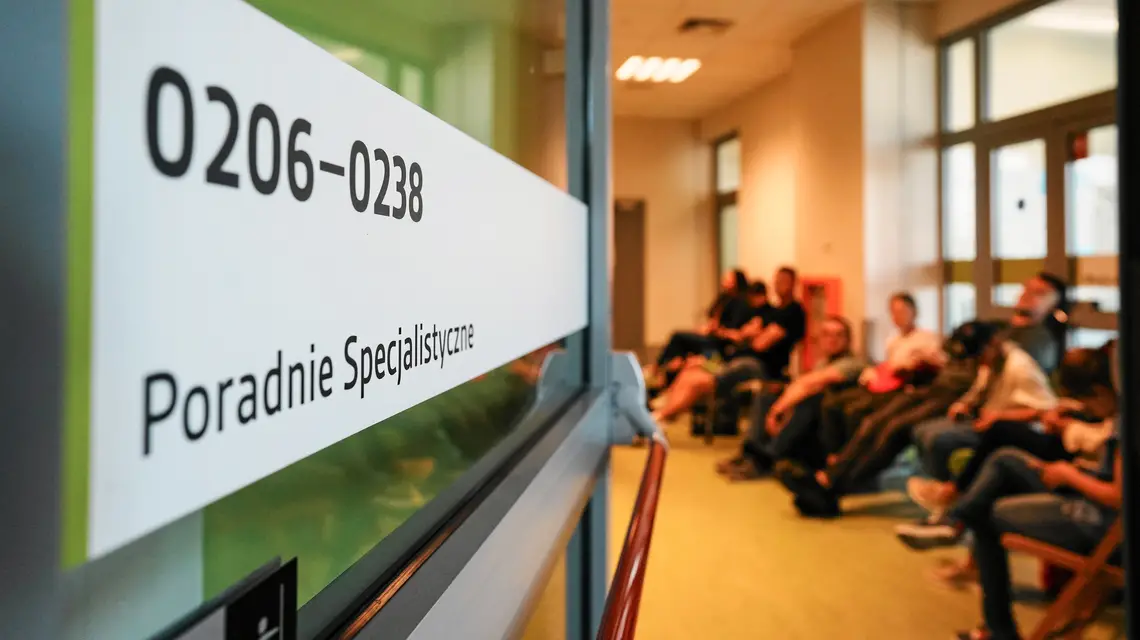 Poradnia specjalistyczna w Dolnośląskim Szpitalu Specjalistycznym im. T. Marciniaka we Wrocławiu, 9 maja 2024 r. 09.05.2024 // Fot. Tomasz Pietrzyk / Agencja Wyborcza.pl 