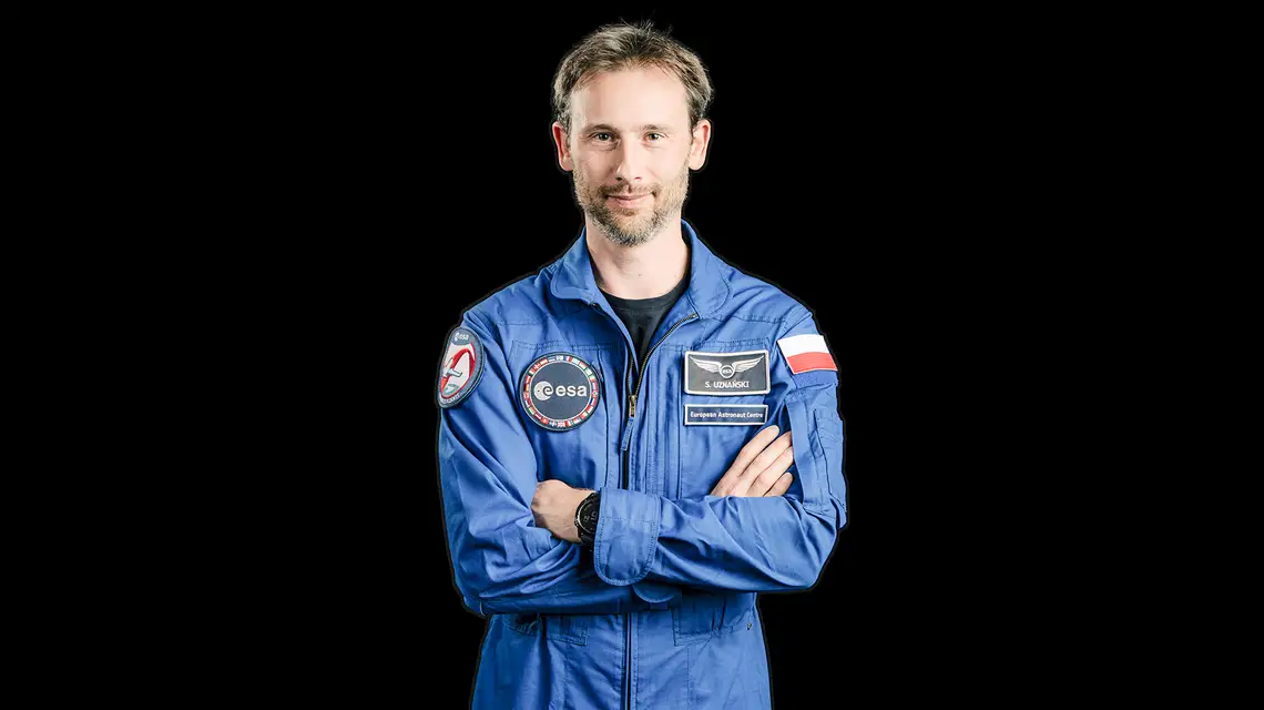 Sławosz Uznański-Wiśniewski // Fot. Axiom Space Missions / materiały prasowe
