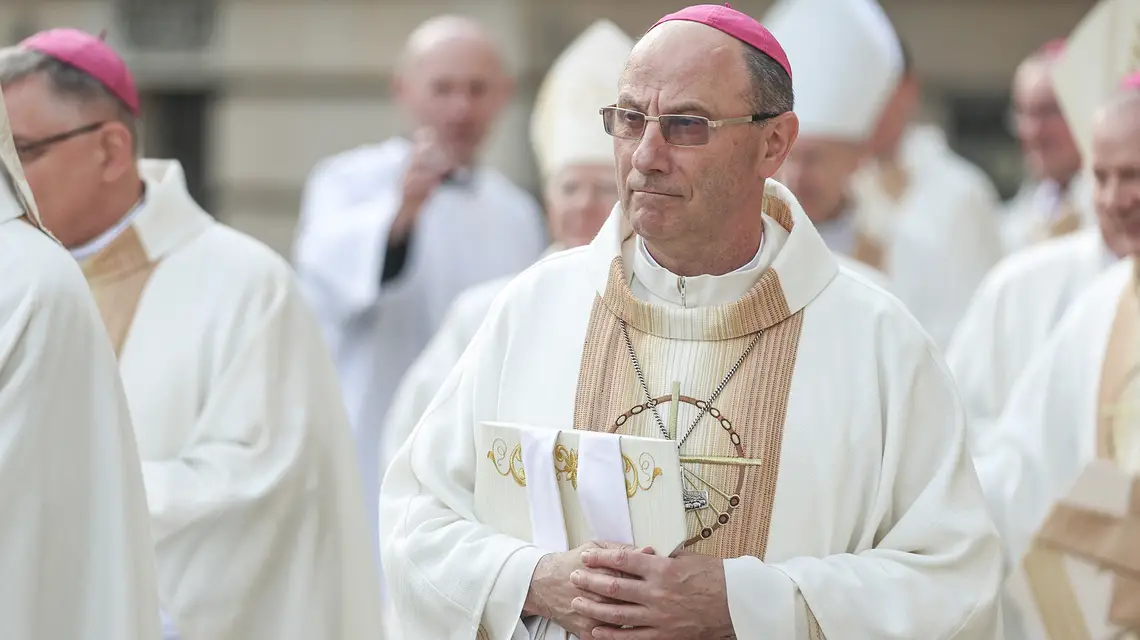 Prymas Polski abp. Wojciech Polak podczas zebrania Konferencji Episkopatu Polski. Katowice, 11 czerwca 2025 r. // Fot. Michał Meissner / PAP