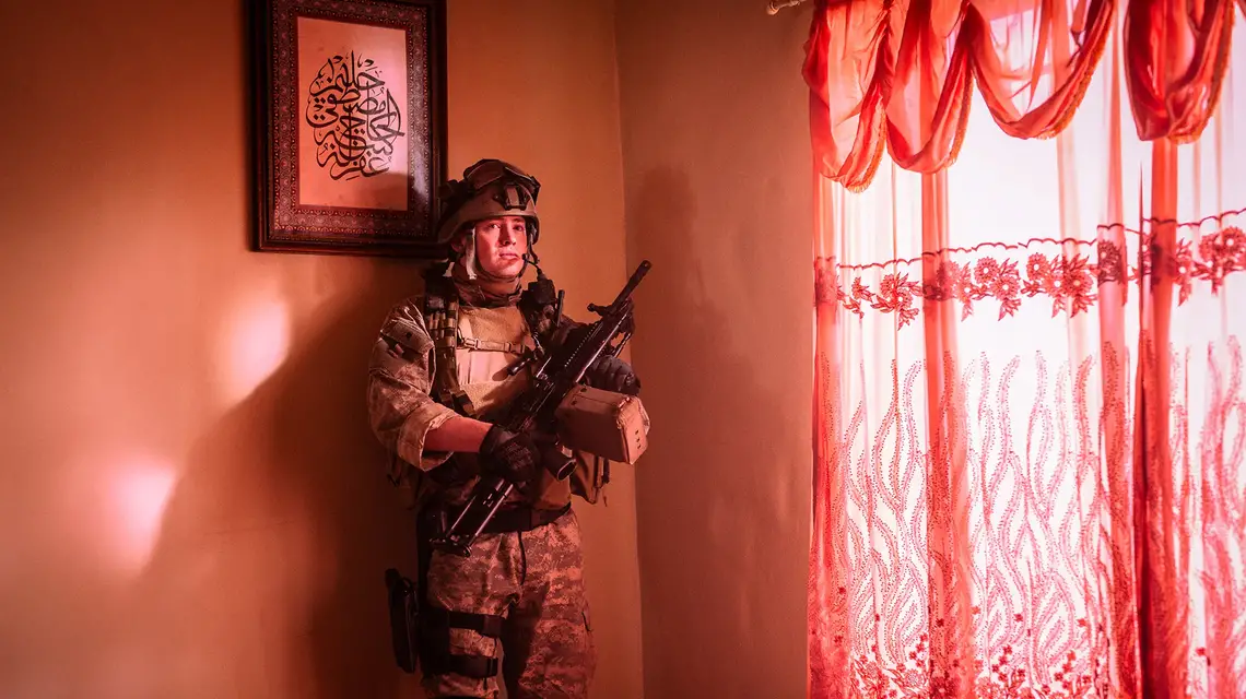 Kadr z filmu „Wojna”, reż. Alex Garland, Ray Mendoza, 2025 r. // Materiały prasowe Prime Video
