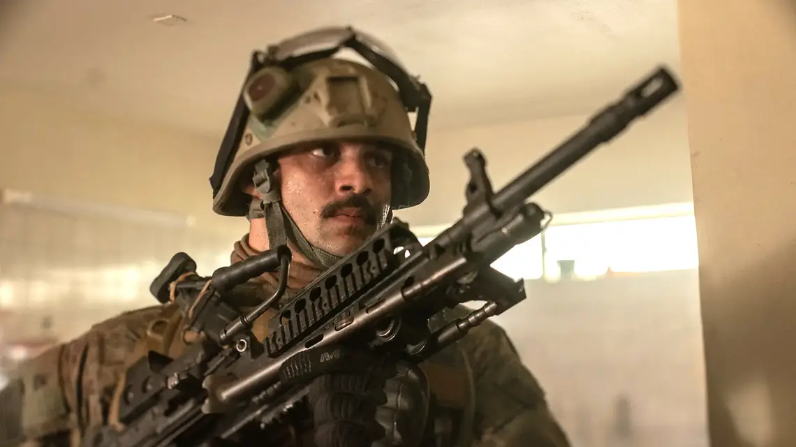 Kadr z filmu "Wojna", reż Alex Garland, 2025 r. // Materiały prasowe Prime Video