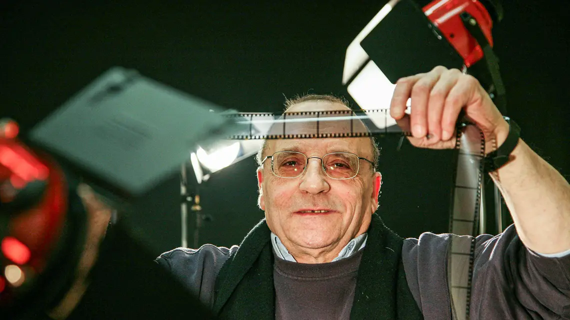 Marcel Łoziński, Warszawa 2008 r. // Fot. Michał Mutor / Agencja Wyborcza.pl