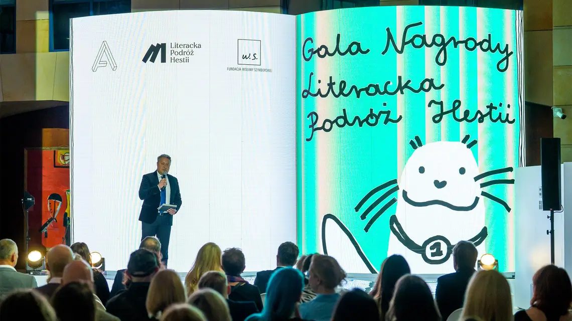 Gala nagrody Literacka Podróż Hestii // Fot. Materiały prasowe