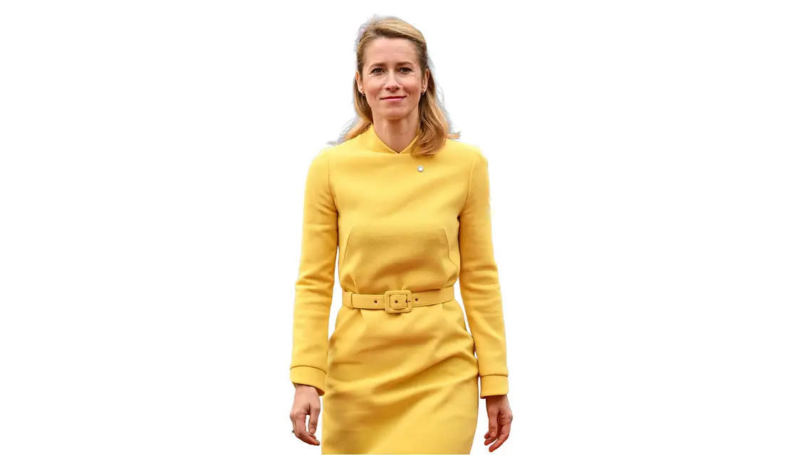 Kaja Kallas, premierka Estonii. Praga, październik 2022 r. / JOE KLAMAR / AFP / EAST NEWS