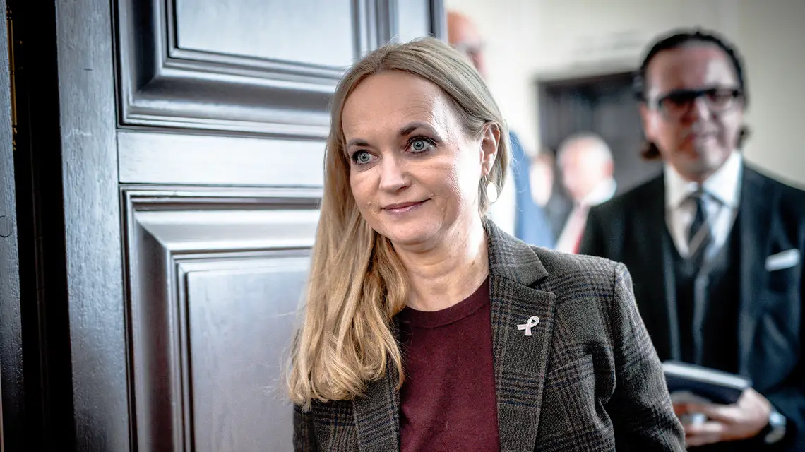 Jolanta Sobierańska-Grenda na posiedzeniu rządu. Warszawa, 21 pażdziernika 2025 r. // Fot. Filip Naumienko / REPORTER