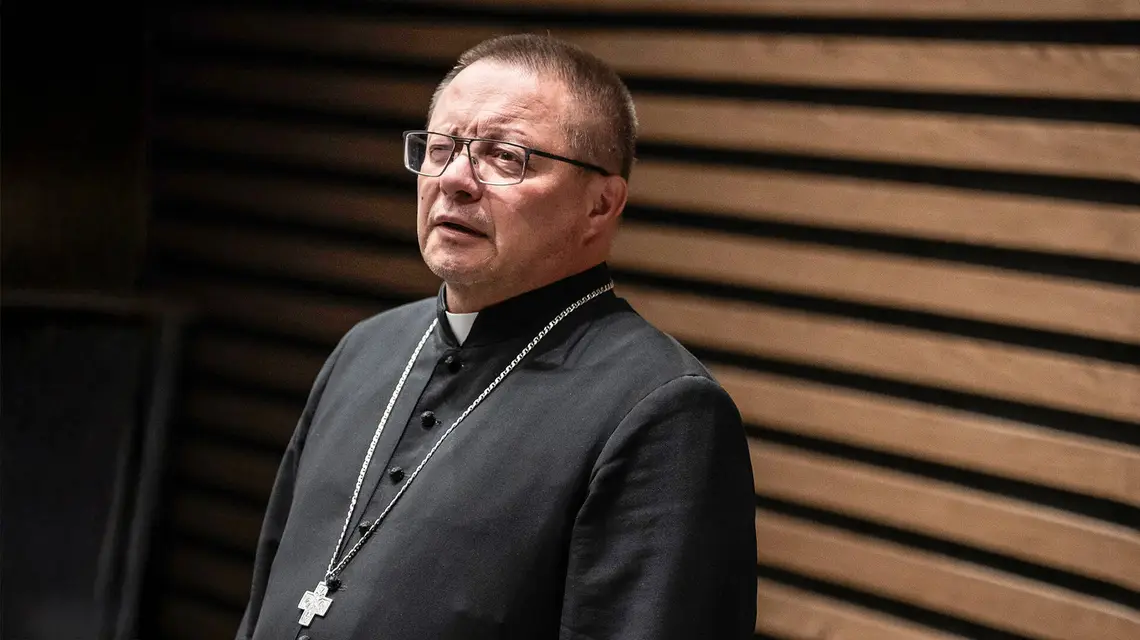 Kardynał Grzegorz Ryś. Poznań, 10 października 2025 r. // Fot. Krzysztof Kubiak / Reporter