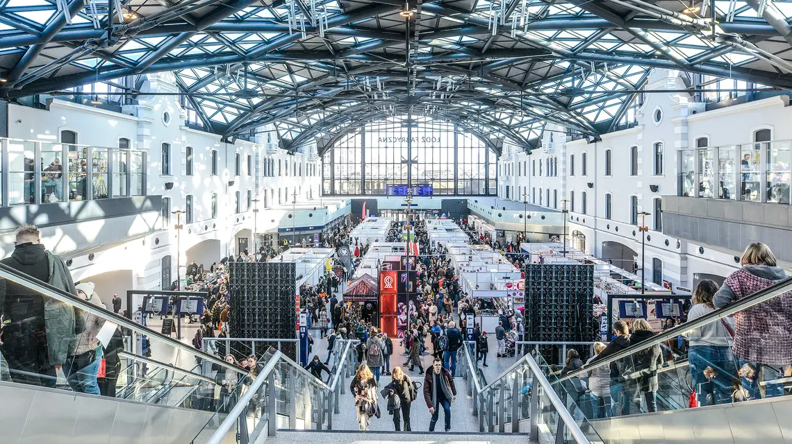 Łódzkie Targi Książki. 22 listopada 2025 r. // Piotr Kamionka / REPORTER