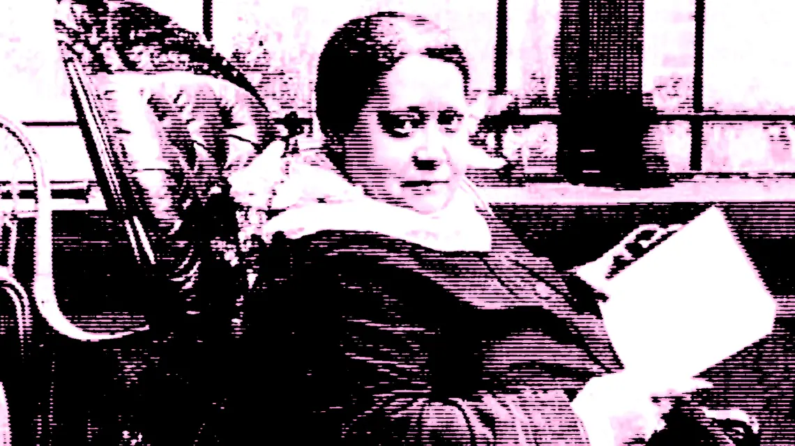 Helena Bławatska, 1887 r. // Domena publiczna