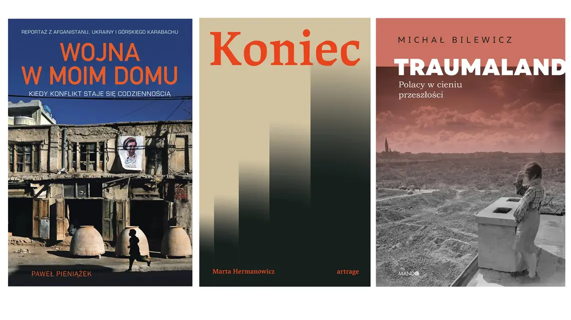 Paweł Pieniążek, Marta Hermanowicz, Michał Bilewicz / okladki ksizek