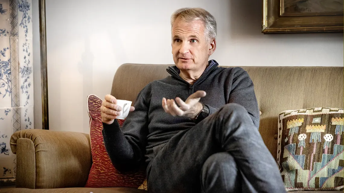 Timothy Snyder. Sztokholm, 21 marca 2023 r. // Fot. Thmas Karlsson / AFP / East News