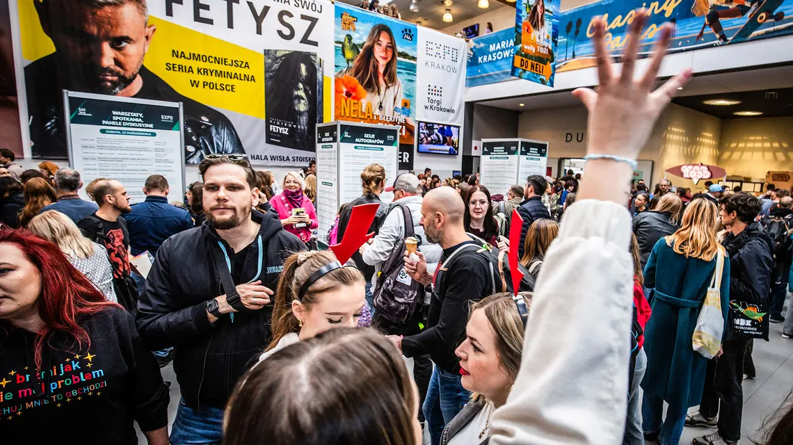 Tarki Książki w Krakowie, 26 października 2025 r. // Fot. Jakub Włodek / Agencja Wyborcza.pl
