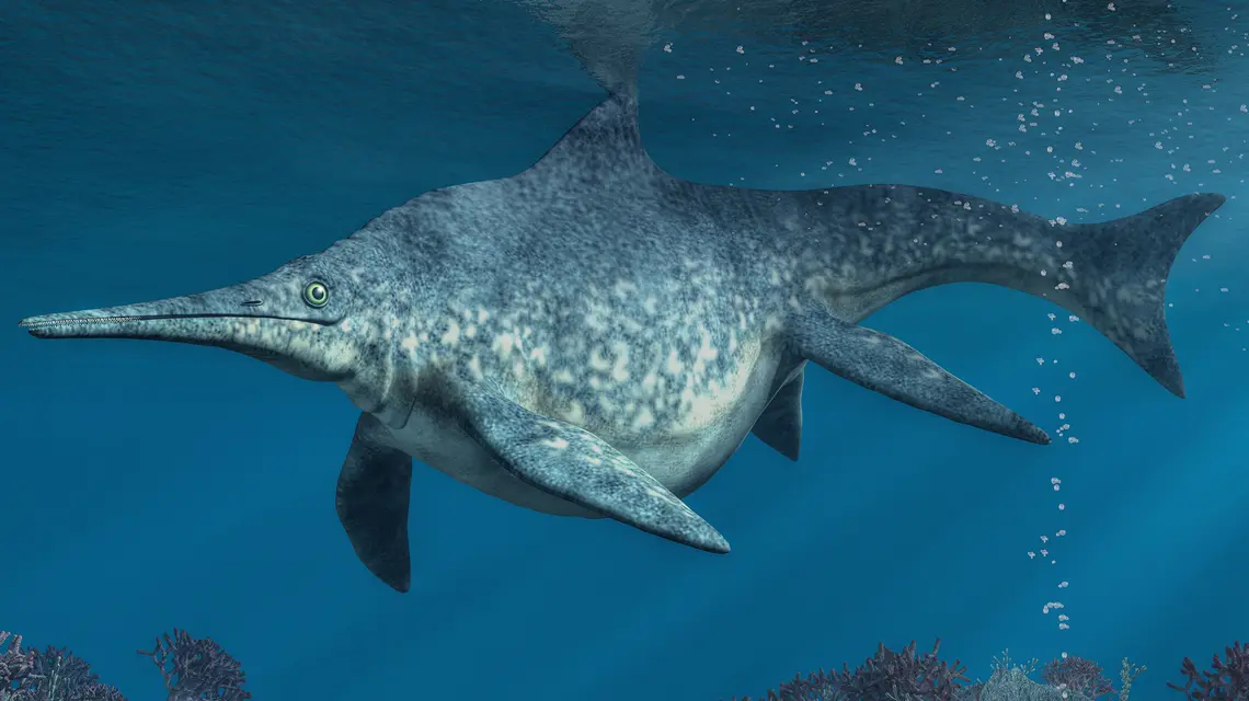 Shastasaurus, wizualizacja // Daniel Eskridge / Adobe Stock