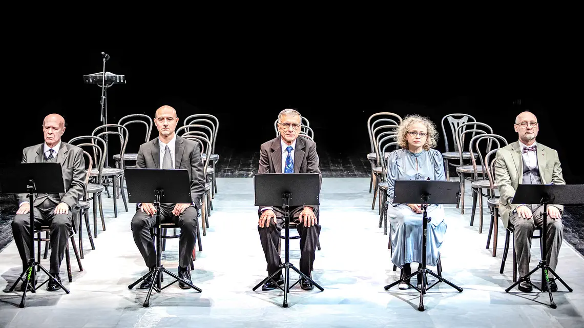 Spektakl „Prawdziwa historia”, reż. Michał Zadara. Teatr Polski we Wrocławiu // Fot. Natalia Kabanow / materiały prasowe