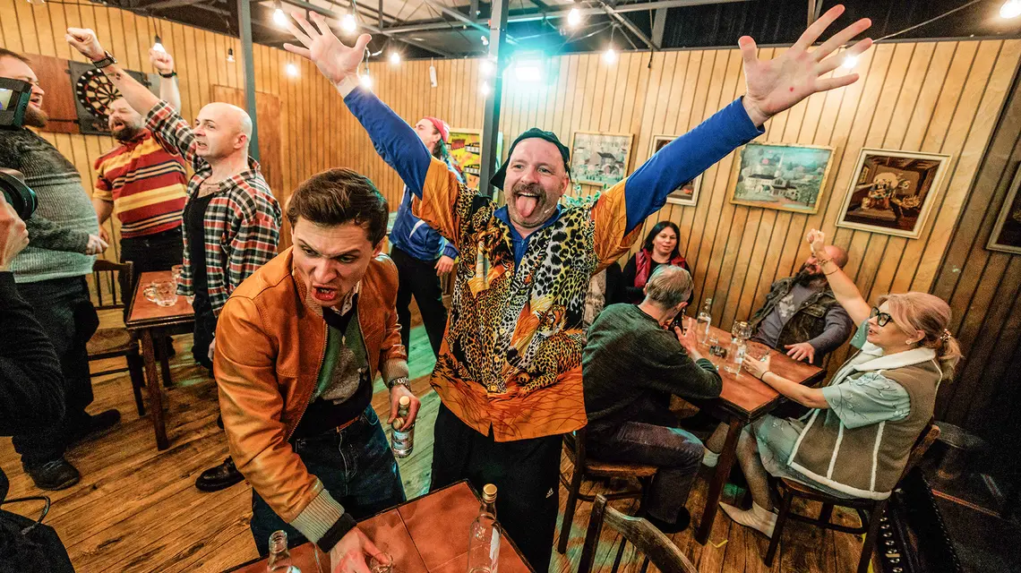 Spektakl "Tkocze", reż. Maja Kleczewska. Teatr Śląski im. Stanisława Wyspiańskiego w Katowicach // Fot. Przemysław Jendroska / Teatr Śląski