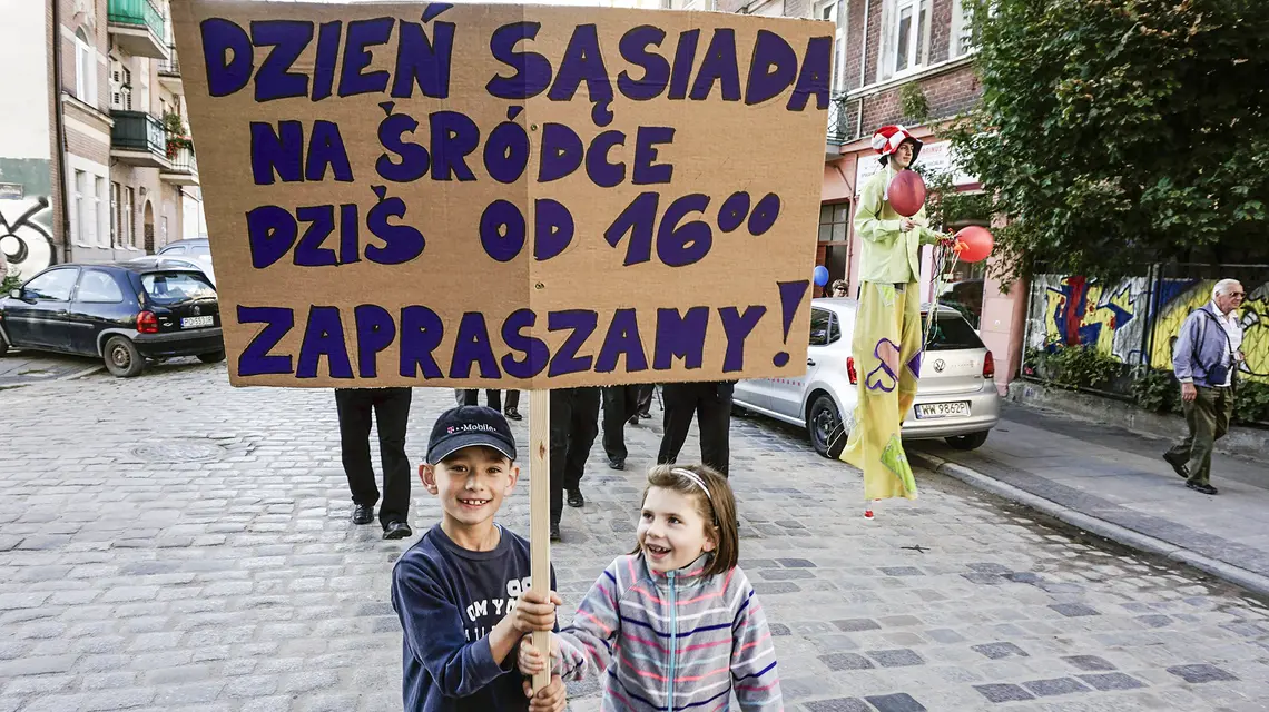 Festyn z okazji Dnia Sąsiada. Poznań, 7 września 2014 r. // Fot. Łukasz Cynalewski / Agencja Wyborcza.pl