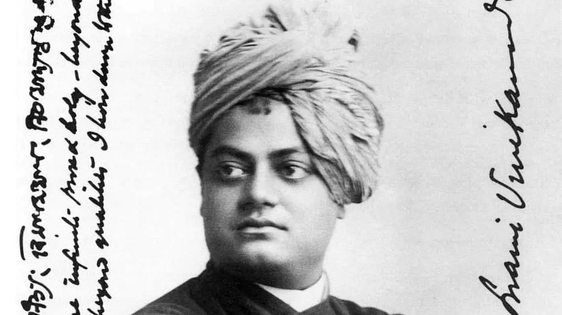 Swami Wiwekananda, 1893 r. // Wikipedia