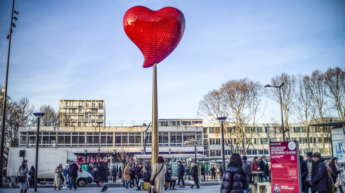 Coeur de Paris // Fot. Yoan Valat / EPA / PAP