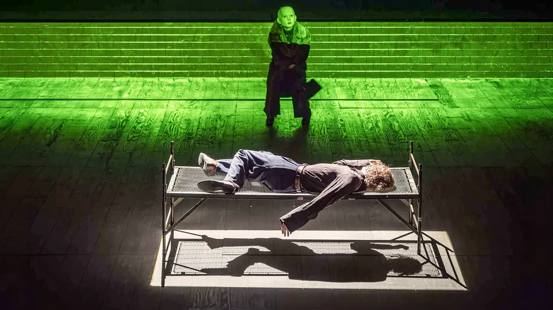 Spektakl "Europa", w reżyserii Krzysztofa Warlikowskiego, Nowy Teatr w Warszawie // Fot. Magda Hueckel / Nowy Teatr 
