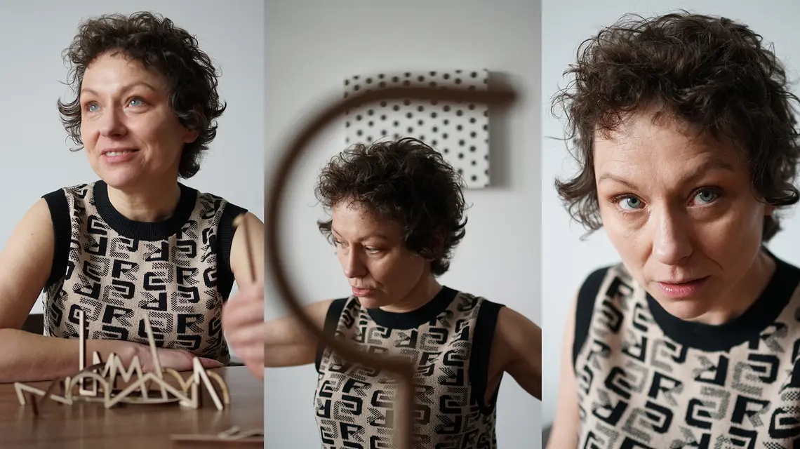 Karolina Wiktor, luty 2026 r. // Fot. Milena Liebe / Archiwum Zachęty – Narodowej Galerii Sztuki