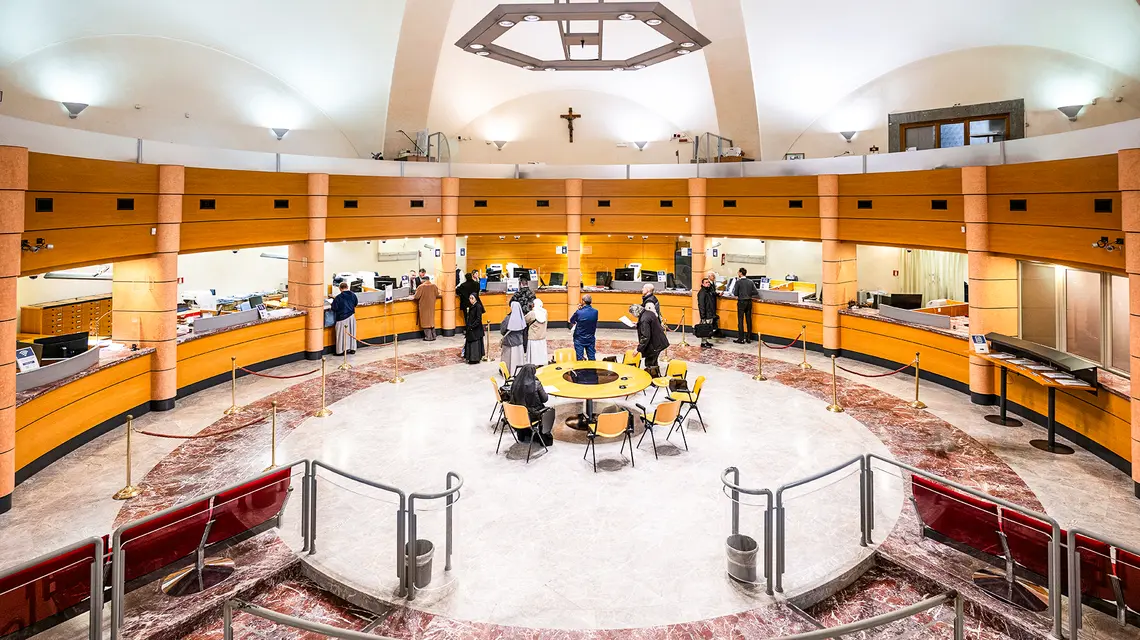 Siedziba IOR w Watykanie // Fot. Francesco Sforza / Vatican Media