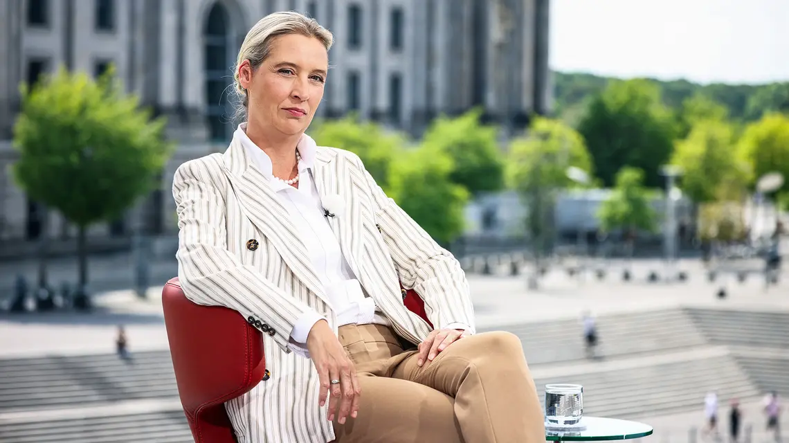 Alice Weidel. Berlin, 20 lipca 2025 r. // Fot. Liesa Johannssen / Reuters / Forum