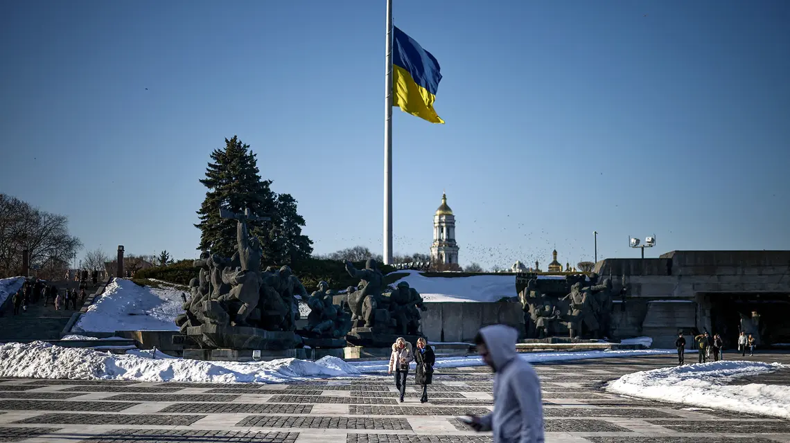 Kijów, 1 marca 1026 r. // Fot. Henry Nicholls / AFP/ East News