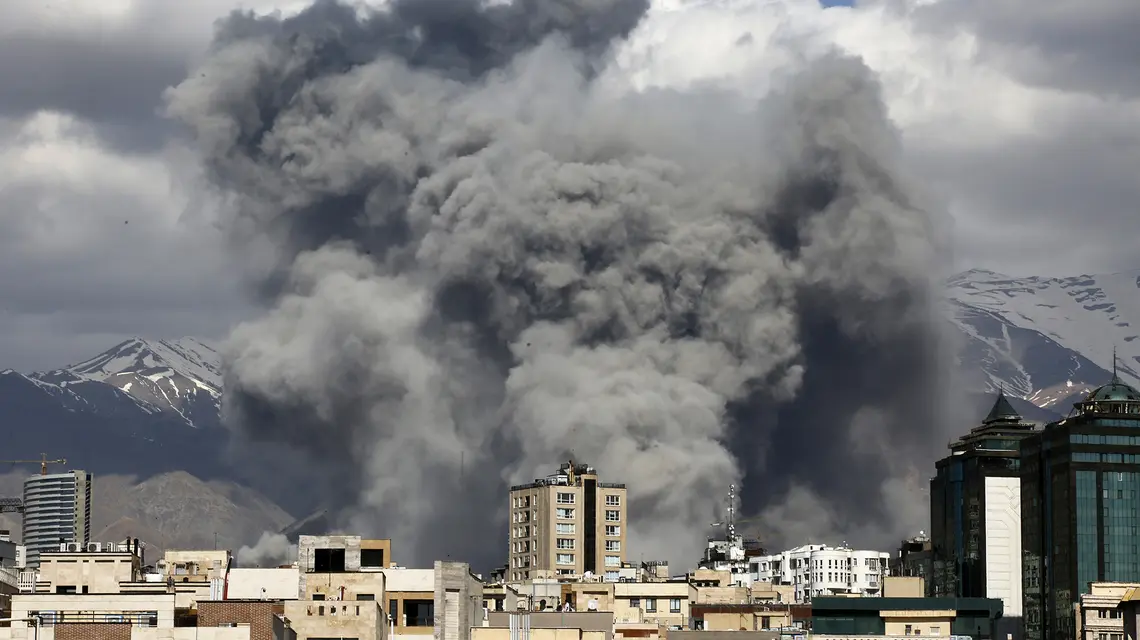 Teheran po amerykańsko-izraelskim ostrzale, 1 marca 2026 r. // Fot. Fatemeh Bahrami / Anadolu / Getty Images26 r. // Fot. Fatemeh Bahrami / Anadolu / Getty Images