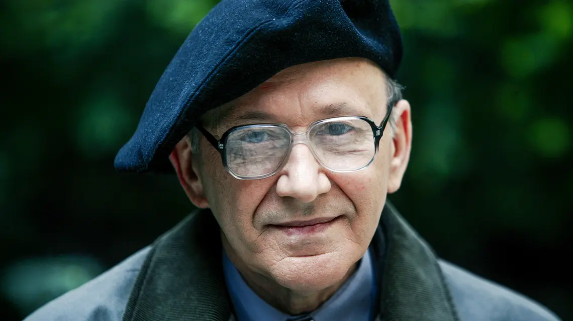 Ksiądz profesor Michał Heller, 2008 r. // Fot. Rafał Guz / Forum