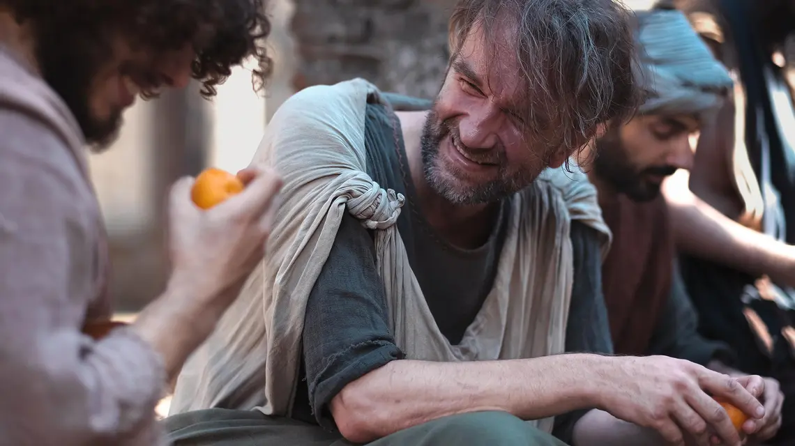 Tomasz Kot w filmie pt. „Wersja Judasza" (Il Vangelo di Giuda) – reż. Giulio Base. Prod. Włochy/Polska 2025 // Balance Film sp. z o.o. / materiały prasowe