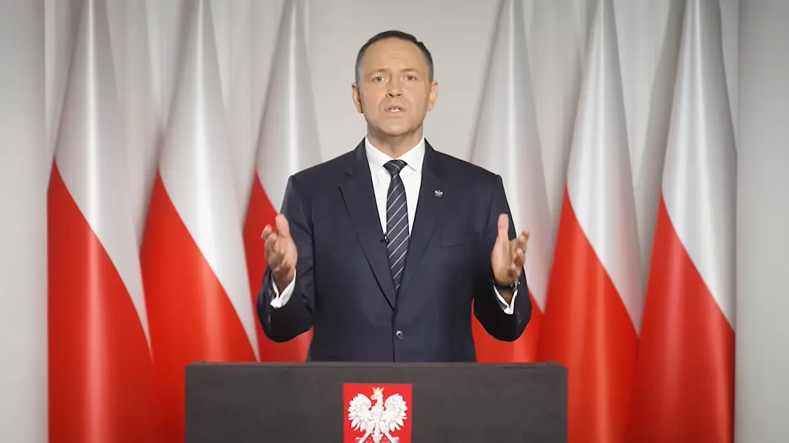 Orędzie prezydenta Karola Nawrockiego. Warszawa, 12 marca 2026 r. // materiały KPRP