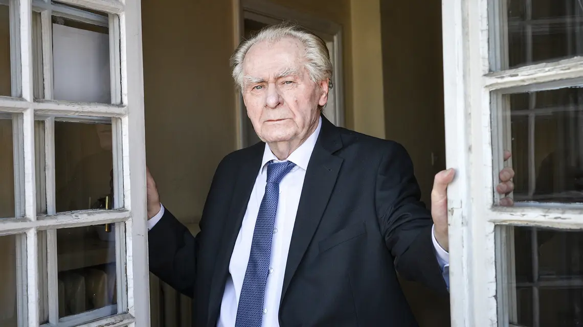 Wiesław Myśliwski. Warszawa, czerwiec 2014 r. // Fot. Włodzimierz Wasyluk / Forum