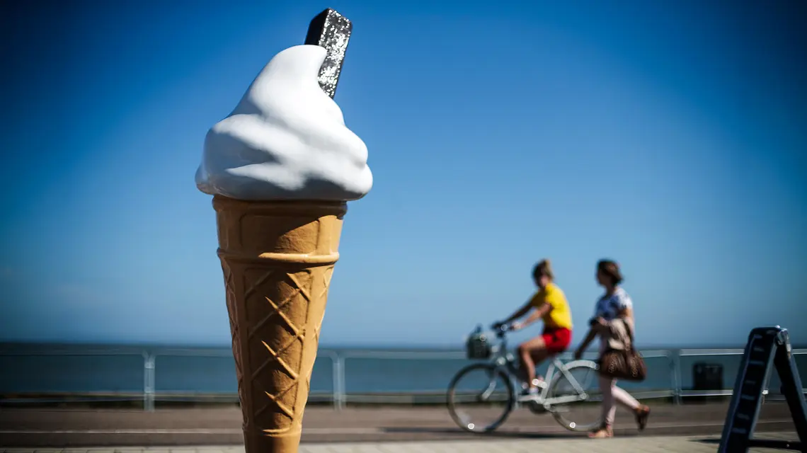 South Beach w Lowestoft // Fot. Peter Macdiarmid / Getty Images