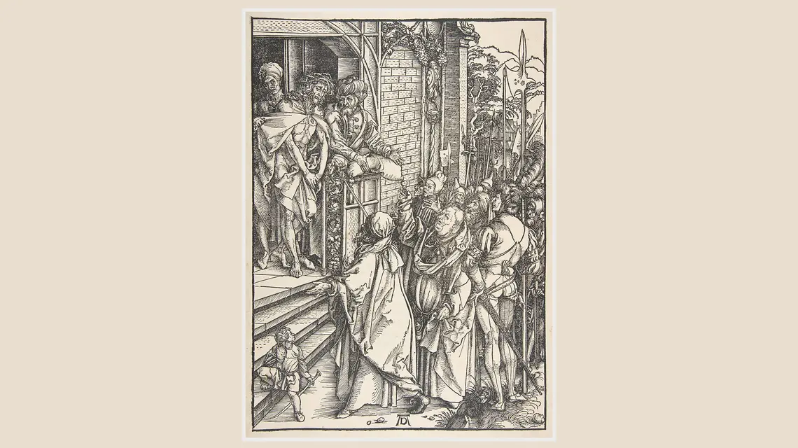 Albrecht Durer "Ecce homo" // domena publiczna