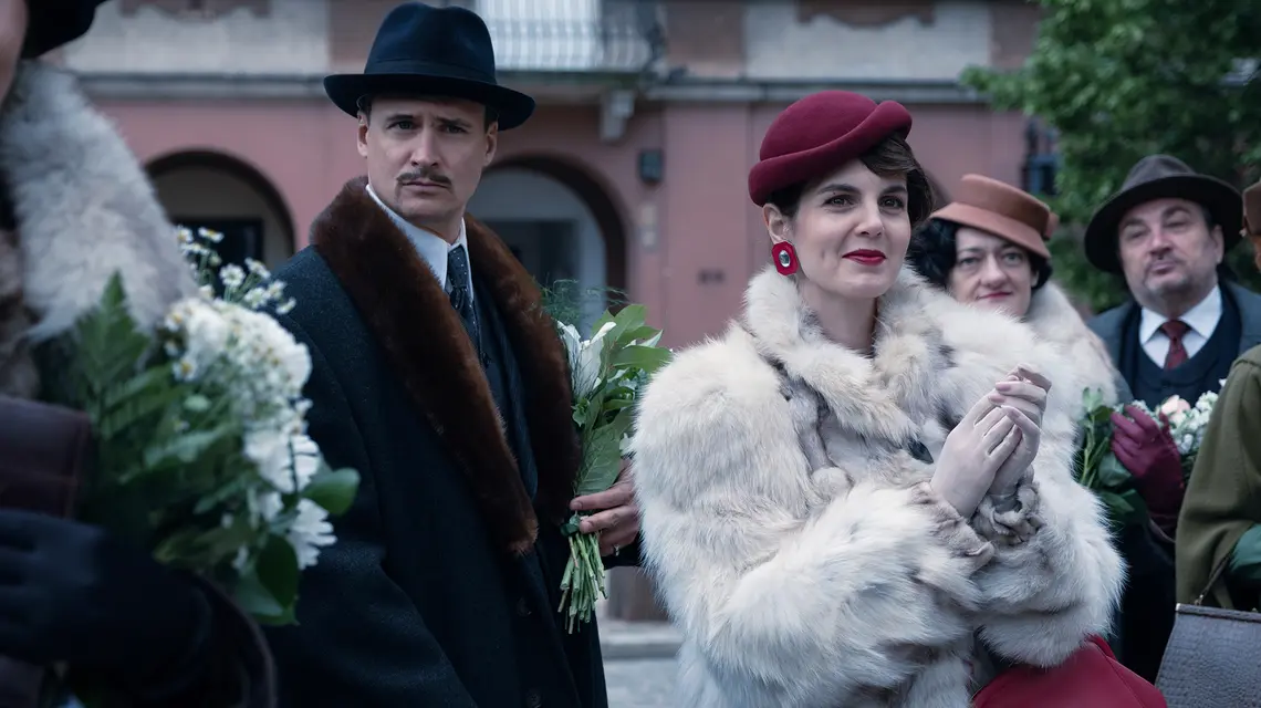 Mateusz Damięcki i Agata Turkot w serialu "Piekło kobiet", 2026 r. // materiały prasowe HBO MAX