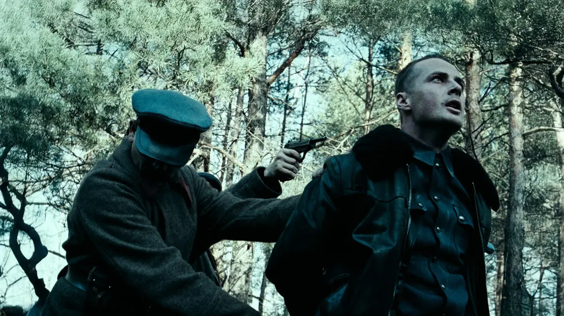 Paweł Małaszyński w filmie "Katyń", reż. Andrzej Wajda, 2007 r. // materiały prasowe